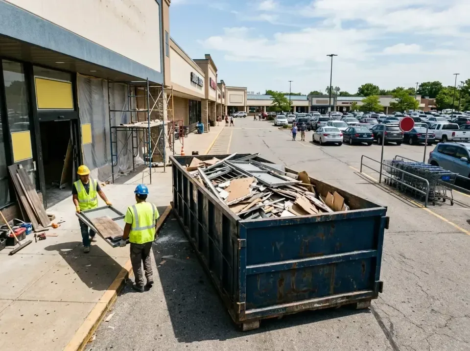 retail-store-renovation-debris-003 — frequently asked questions, Roll-off Dumpster Rentals in Chillicothe, IL